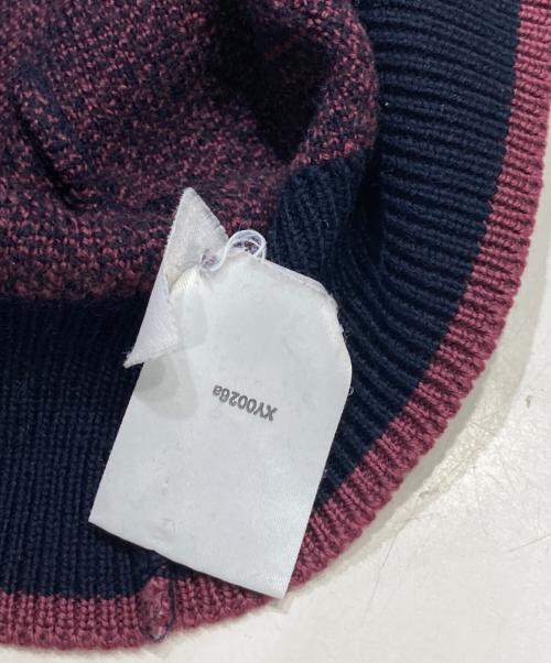 dunhill（ダンヒル）dunhill (ダンヒル) Vネックニット パープル サイズ:40の古着・服飾アイテム