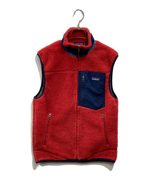 Patagonia（パタゴニア）Patagonia (パタゴニア) CLASSIC RETRO-X VEST レッド サイズ:Sの古着・服飾アイテム