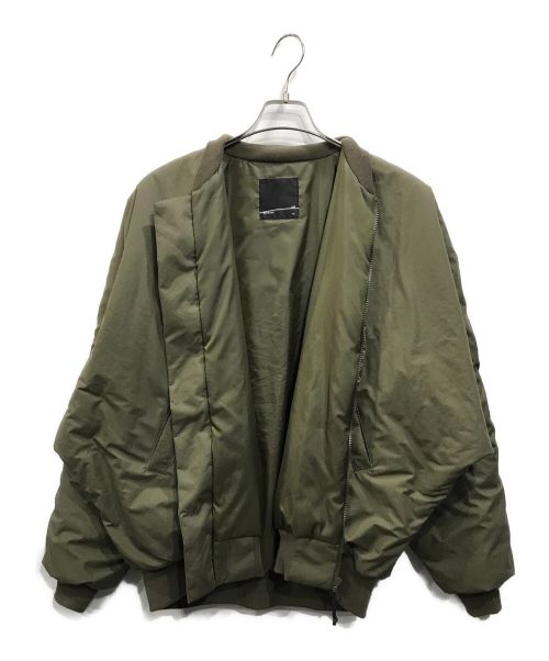 LAD MUSICIAN（ラッドミュージシャン）LAD MUSICIAN (ラッドミュージシャン) MA-1 BLOUSON カーキ サイズ:42の古着・服飾アイテム