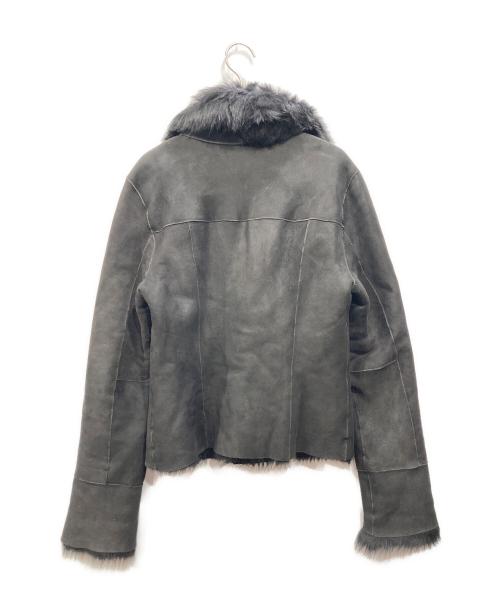 Pinky & Dianne（ピンキーアンドダイアン）Pinky & Dianne (ピンキーアンドダイアン) ムートンジャケット ブラック サイズ:38の古着・服飾アイテム