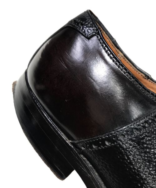 Alden（オールデン）Alden (オールデン) コードバンコンビサドルシューズ ブラウン サイズ:9 １/２の古着・服飾アイテム