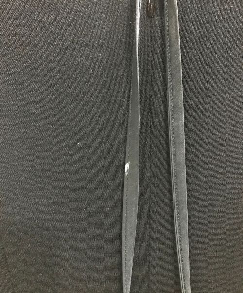 BORDERS at BALCONY（ボーダーズアットバルコニー）BORDERS at BALCONY (ボーダーズアットバルコニー) ウールジャージーマキシドレス ワンピース ブラック サイズ:38の古着・服飾アイテム