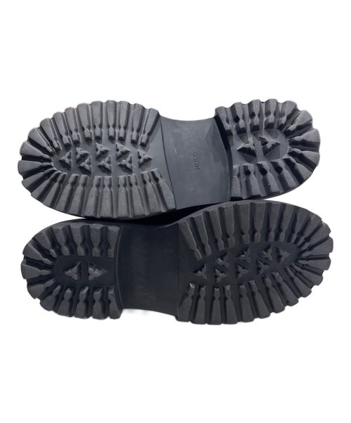 STACCATO（スタッカート）STACCATO (スタッカート) ビジューローファー ブラック サイズ:24.5㎝の古着・服飾アイテム