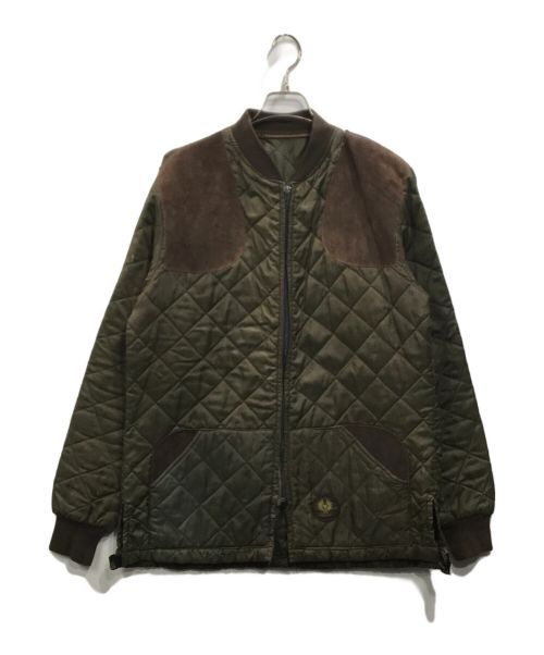 BELSTAFF（ベルスタッフ）BELSTAFF (ベルスタッフ) キルティングジャケット カーキ サイズ:表記なしの古着・服飾アイテム