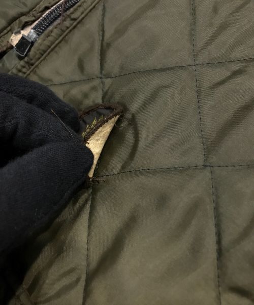BELSTAFF（ベルスタッフ）BELSTAFF (ベルスタッフ) キルティングジャケット カーキ サイズ:表記なしの古着・服飾アイテム