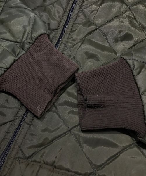 BELSTAFF（ベルスタッフ）BELSTAFF (ベルスタッフ) キルティングジャケット カーキ サイズ:表記なしの古着・服飾アイテム