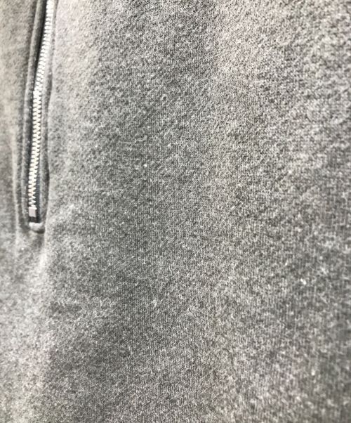 EVERYDAY I LIKE.（エヴリデイ アイ ライク）EVERYDAY I LIKE. (エヴリデイ アイ ライク) ハーフジップスウェットドレス グレー サイズ:Sの古着・服飾アイテム