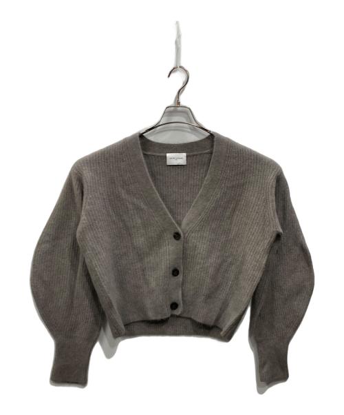 UNITED ARROWS TOKYO（ユナイテッドアローズトウキョウ）UNITED ARROWS TOKYO (ユナイテッドアローズトウキョウ) W/FOX パフスリーブ カーディガン グレー サイズ:表記なしの古着・服飾アイテム