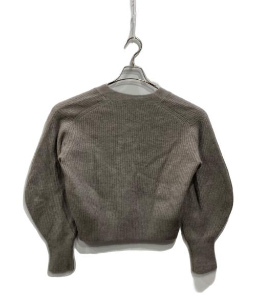 UNITED ARROWS TOKYO（ユナイテッドアローズトウキョウ）UNITED ARROWS TOKYO (ユナイテッドアローズトウキョウ) W/FOX パフスリーブ カーディガン グレー サイズ:表記なしの古着・服飾アイテム
