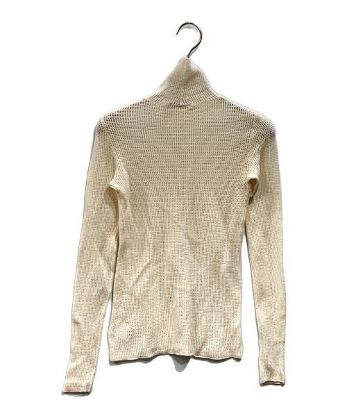 CLANE（クラネ）CLANE (クラネ) H/N MESH KNIT TOPS ベージュ サイズ:1の古着・服飾アイテム
