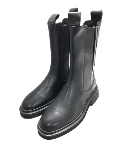 JVAM（ジェイヴィーエーエム）JVAM (ジェイヴィーエーエム) サイドゴアブーツ ブラック サイズ:23の古着・服飾アイテム