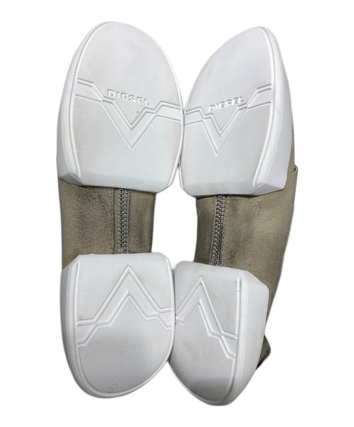 DIESEL（ディーゼル）DIESEL (ディーゼル) レザーシューズ ベージュ サイズ:27㎝の古着・服飾アイテム