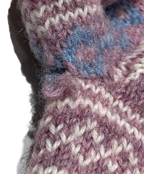 L.L.Bean（エルエルビーン）L.L.Bean (エルエルビーン) バーズアイニット ピンク サイズ:表記なしの古着・服飾アイテム