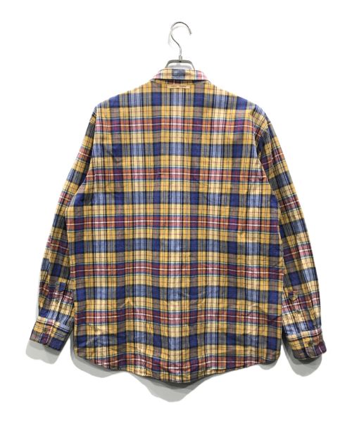 PAPAS（パパス）PAPAS (パパス) チェックシャツ マルチカラー サイズ:Lの古着・服飾アイテム