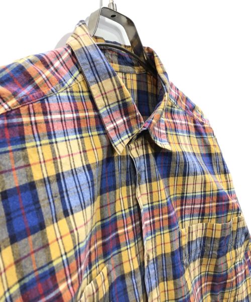 PAPAS（パパス）PAPAS (パパス) チェックシャツ マルチカラー サイズ:Lの古着・服飾アイテム
