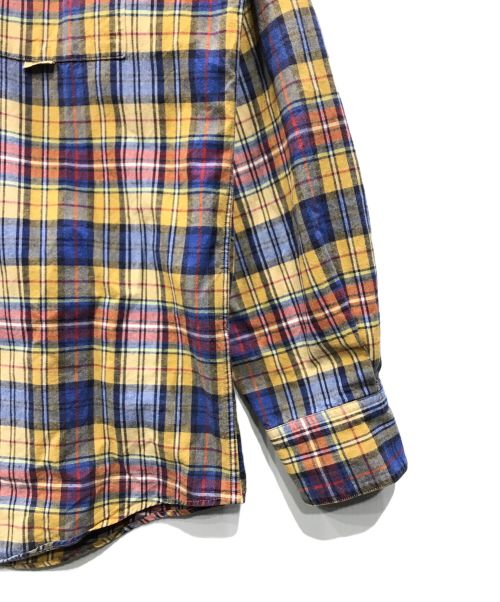 PAPAS（パパス）PAPAS (パパス) チェックシャツ マルチカラー サイズ:Lの古着・服飾アイテム