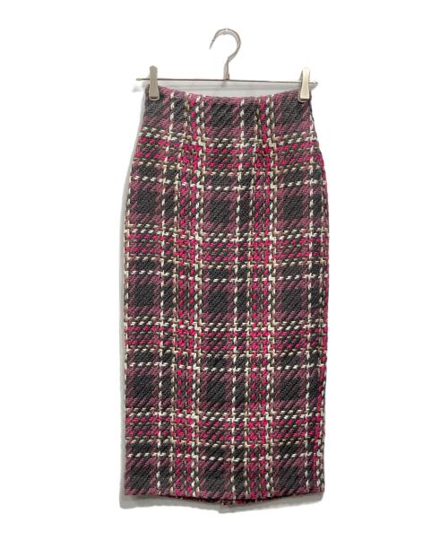 Snidel（スナイデル）Snidel (スナイデル) ロービングタイトスカート パープルの古着・服飾アイテム