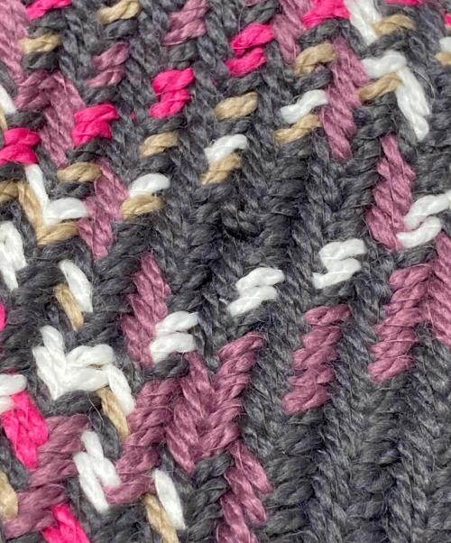 Snidel（スナイデル）Snidel (スナイデル) ロービングタイトスカート パープルの古着・服飾アイテム