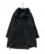 BARNEYS NEWYORKバーニーズ・ニューヨーク）の古着「アルパカ混コート」｜ブラック
