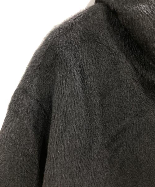 BARNEYS NEWYORK（バーニーズ・ニューヨーク）BARNEYS NEWYORK (バーニーズ・ニューヨーク) アルパカ混コート ブラック サイズ:38の古着・服飾アイテム