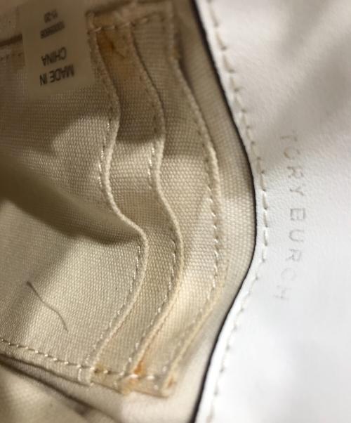 TORY BURCH（トリーバーチ）TORY BURCH (トリーバーチ) ミラーフォン クロスボディ バッグ ホワイトの古着・服飾アイテム