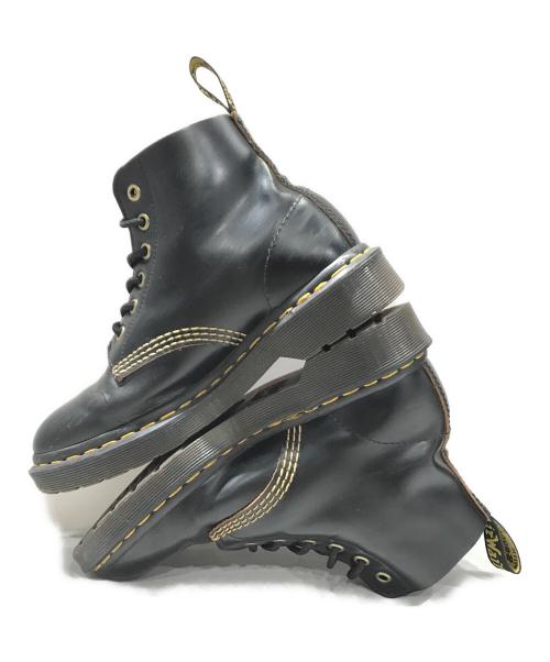 Dr.Martens（ドクターマーチン）Dr.Martens (ドクターマーチン) 6ホールブーツ ブラック サイズ:22の古着・服飾アイテム