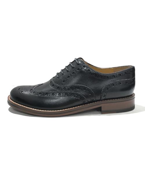 CHAPMAN&MOORE（チャップマンアンドムーア）CHAPMAN＆MOORE (チャップマンアンドムーア) OXFORD BROGEU SHOES ブラック サイズ:UK7の古着・服飾アイテム