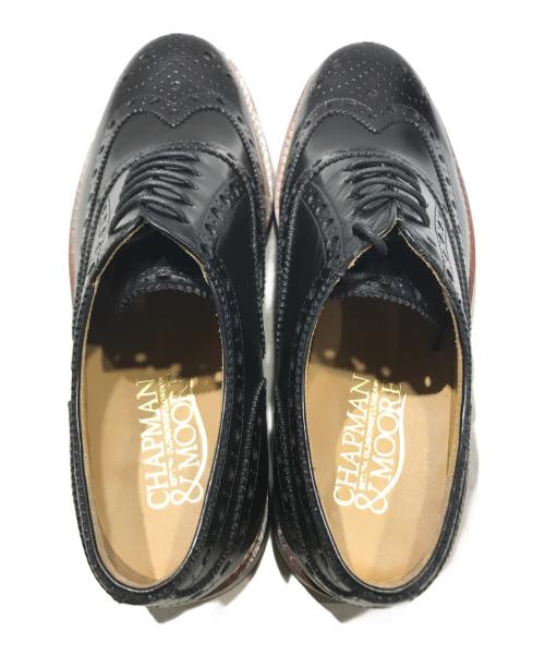 CHAPMAN&MOORE（チャップマンアンドムーア）CHAPMAN＆MOORE (チャップマンアンドムーア) OXFORD BROGEU SHOES ブラック サイズ:UK7の古着・服飾アイテム