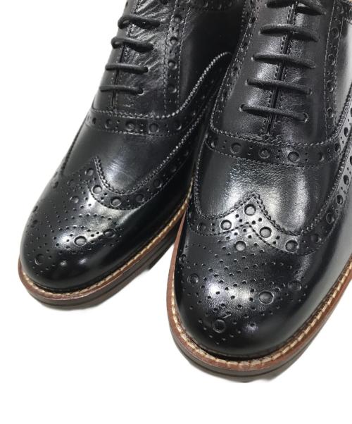 CHAPMAN&MOORE（チャップマンアンドムーア）CHAPMAN＆MOORE (チャップマンアンドムーア) OXFORD BROGEU SHOES ブラック サイズ:UK7の古着・服飾アイテム