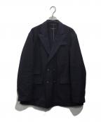 Engineered Garments×BEAMS PLUSエンジニアドガーメンツ×ビームスプラス）の古着「別注 MID FIELD DOUBLE BRESTED BLAZER UNIFORM SERGE」｜ネイビー