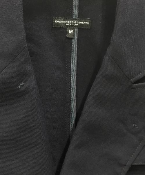 Engineered Garments（エンジニアドガーメンツ）Engineered Garments (エンジニアド ガーメンツ) BEAMS PLUS (ビームスプラス) 別注 MID FIELD DOUBLE BRESTED BLAZER UNIFORM SERGE ネイビー サイズ:Ｍの古着・服飾アイテム