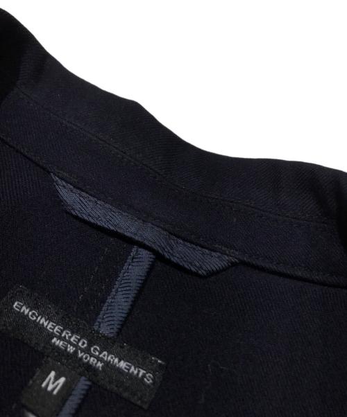 Engineered Garments（エンジニアドガーメンツ）Engineered Garments (エンジニアド ガーメンツ) BEAMS PLUS (ビームスプラス) 別注 MID FIELD DOUBLE BRESTED BLAZER UNIFORM SERGE ネイビー サイズ:Ｍの古着・服飾アイテム