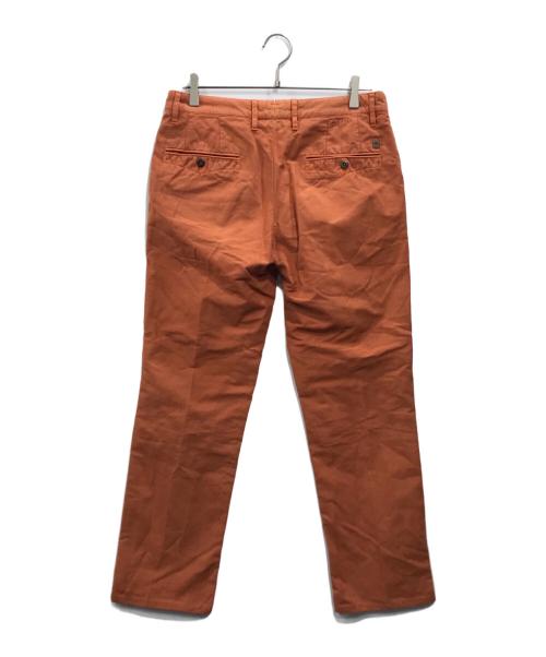 INCOTEX（インコテックス）INCOTEX (インコテックス) 製品染めチノパン オレンジ サイズ:83.5㎝(W33)の古着・服飾アイテム