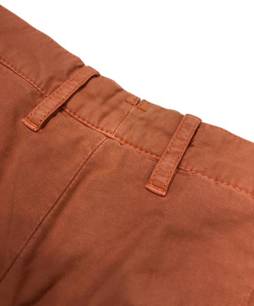 INCOTEX（インコテックス）INCOTEX (インコテックス) 製品染めチノパン オレンジ サイズ:83.5㎝(W33)の古着・服飾アイテム