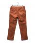 INCOTEX (インコテックス) 製品染めチノパン オレンジ サイズ:83.5㎝(W33)：4500円