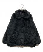 TOWN CRAFTタウンクラフト）の古着「シャギージャケット」｜ブラック