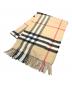 BURBERRY (バーバリー) ノバチェックカシミヤストール ベージュ：26000円