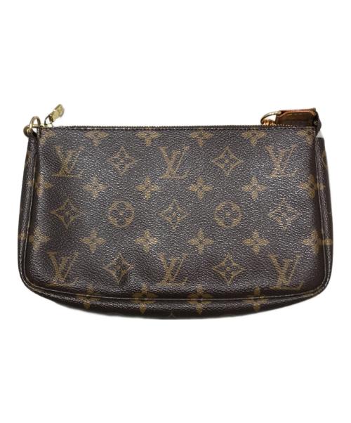 LOUIS VUITTON（ルイ ヴィトン）LOUIS VUITTON (ルイ ヴィトン) モノグラム ポシェット・アクセソワール ブラウンの古着・服飾アイテム
