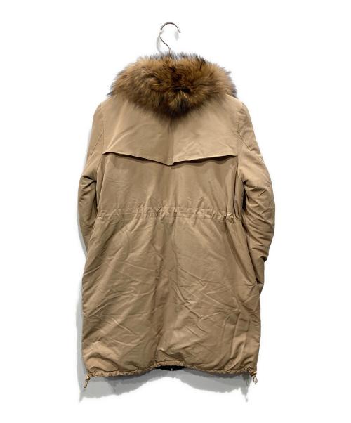 ROPE（ロペ）ROPE (ロペ) リバーシブルダウンコート ベージュ サイズ:38の古着・服飾アイテム