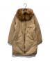 ROPE（ロペ）の古着「リバーシブルダウンコート」｜ベージュ