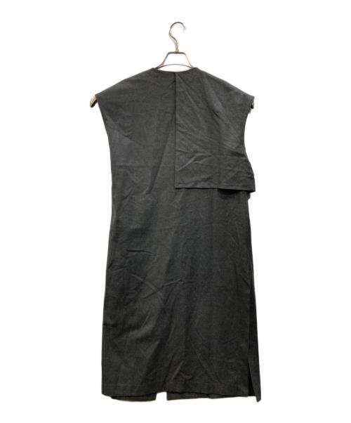 seven dot（セブンドット）seven dot (セブンドット) ロングジレ グレー サイズ:Freeの古着・服飾アイテム