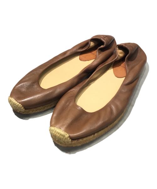 Christian Louboutin（クリスチャン・ルブタン）Christian Louboutin (クリスチャン・ルブタン) エスパドリーユ ブラウン サイズ:35の古着・服飾アイテム