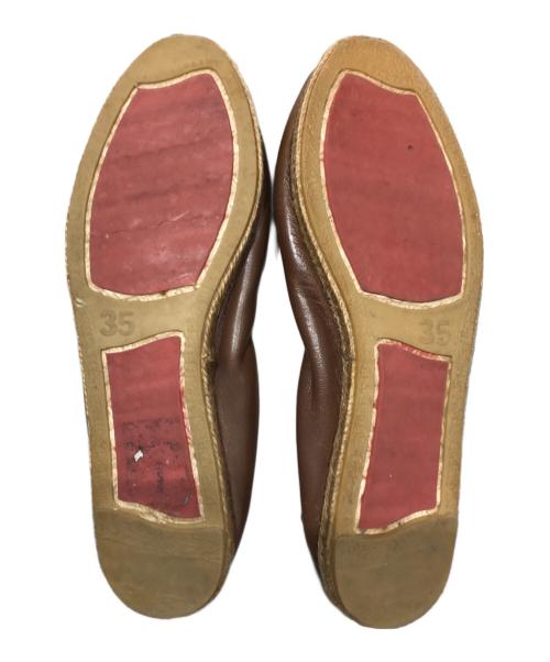 Christian Louboutin（クリスチャン・ルブタン）Christian Louboutin (クリスチャン・ルブタン) エスパドリーユ ブラウン サイズ:35の古着・服飾アイテム