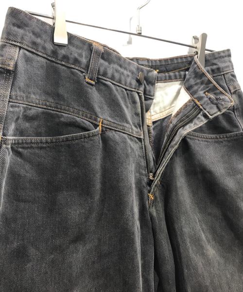 MARITHE+FRANCOIS GIRBAUD（マリテフランソワジルボー）MARITHE+FRANCOIS GIRBAUD (マリテフランソワジルボー) デニムパンツ ブラック サイズ:48の古着・服飾アイテム