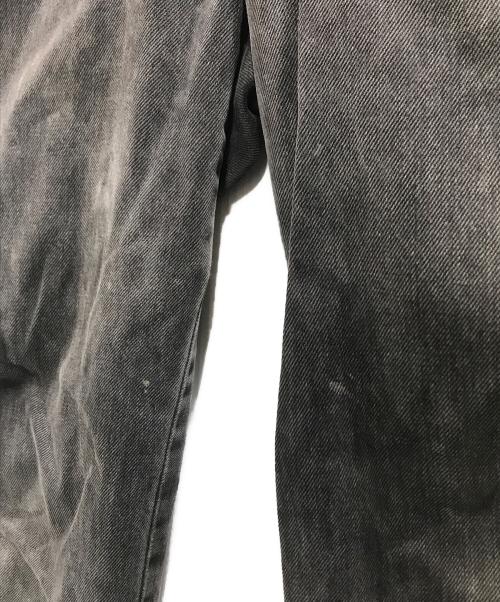 MARITHE+FRANCOIS GIRBAUD（マリテフランソワジルボー）MARITHE+FRANCOIS GIRBAUD (マリテフランソワジルボー) デニムパンツ ブラック サイズ:48の古着・服飾アイテム