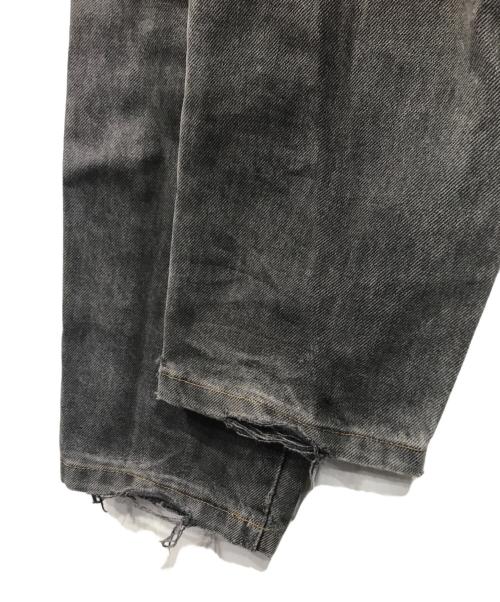 MARITHE+FRANCOIS GIRBAUD（マリテフランソワジルボー）MARITHE+FRANCOIS GIRBAUD (マリテフランソワジルボー) デニムパンツ ブラック サイズ:48の古着・服飾アイテム