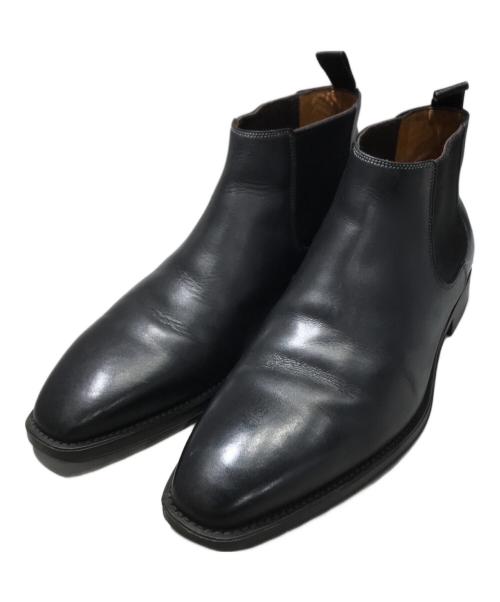 Santoni（サントーニ）Santoni (サントーニ) サイドゴアブーツ ブラック サイズ:26.5㎝の古着・服飾アイテム