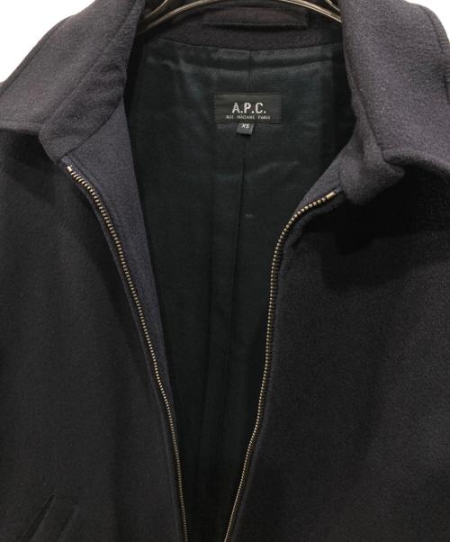 A.P.C.（アーペーセー）A.P.C. (アーペーセー) アルパカ混ジャケット ネイビー サイズ:XSの古着・服飾アイテム