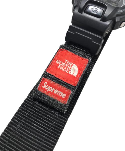CASIO（カシオ）CASIO (カシオ) THE NORTH FACE (ザ ノース フェイス) Supreme (シュプリーム) デジタルウォッチ ブラックの古着・服飾アイテム