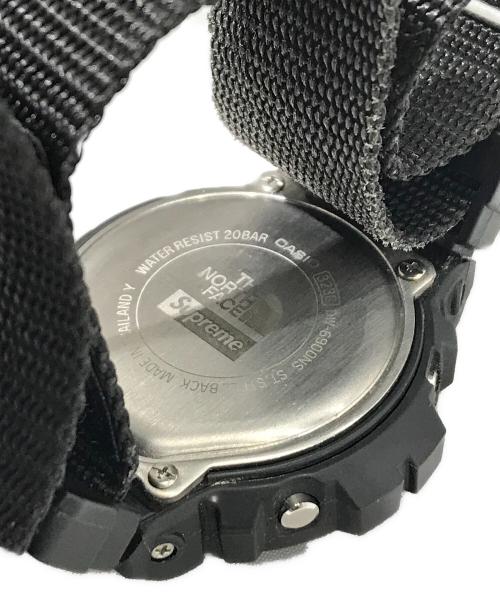 CASIO（カシオ）CASIO (カシオ) THE NORTH FACE (ザ ノース フェイス) Supreme (シュプリーム) デジタルウォッチ ブラックの古着・服飾アイテム